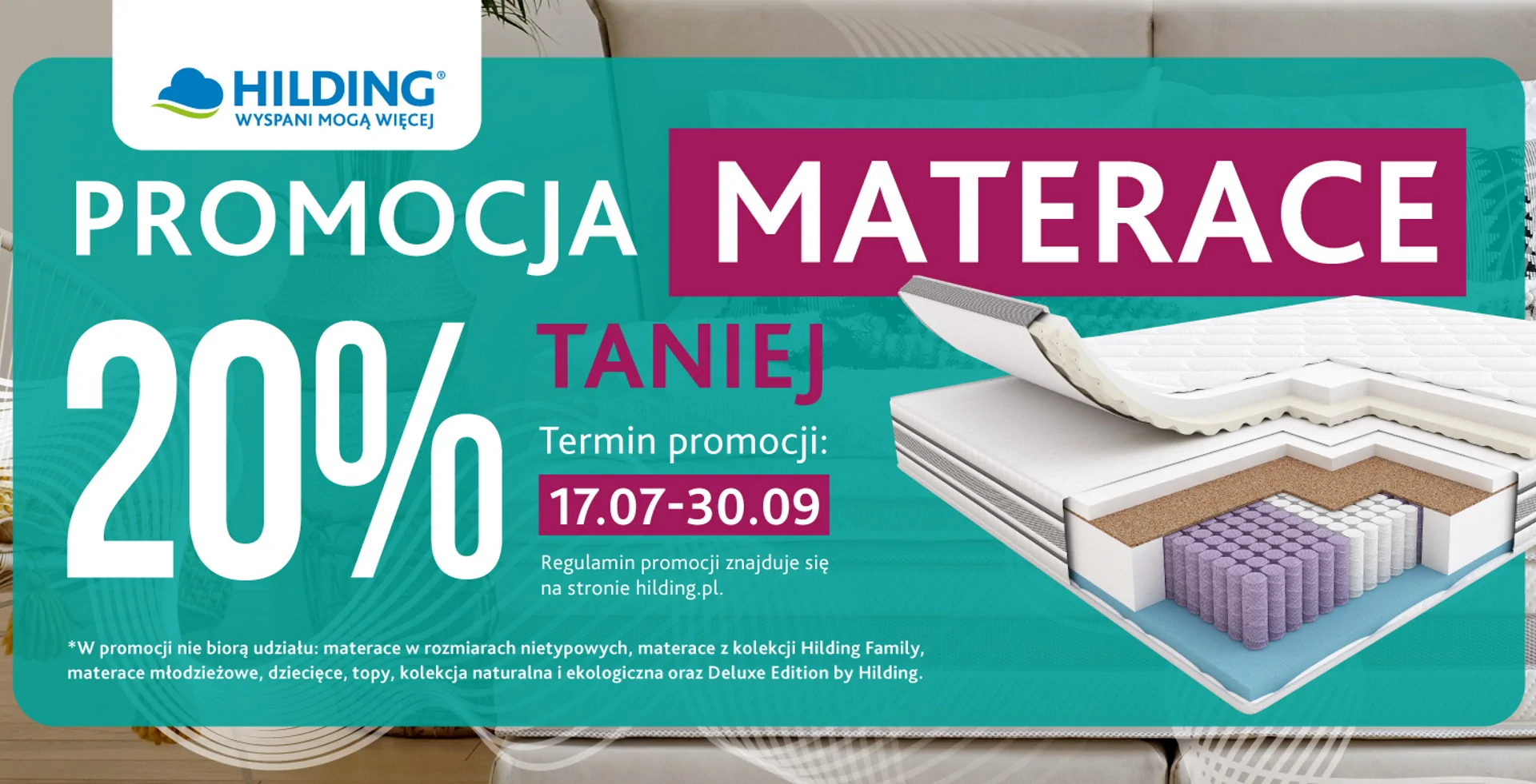 Promocja Hilding – slider