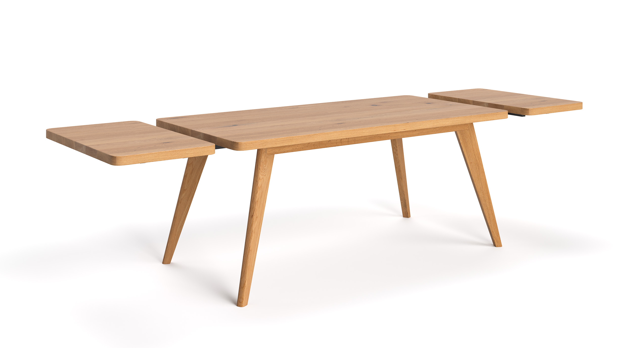 Stół Grace wykonany z litego drewna dębowego